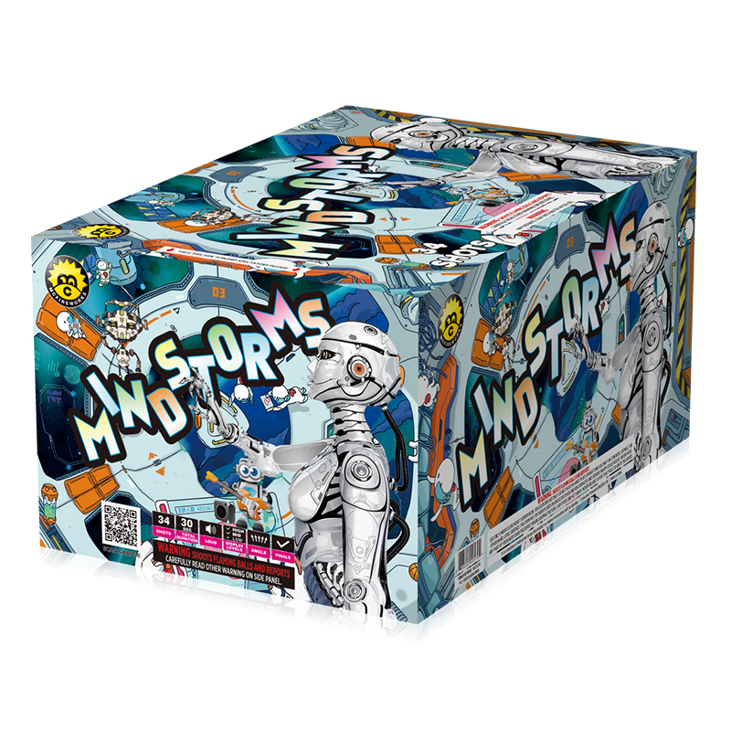 Mindstorm 34 lövések 500 g torta MC570