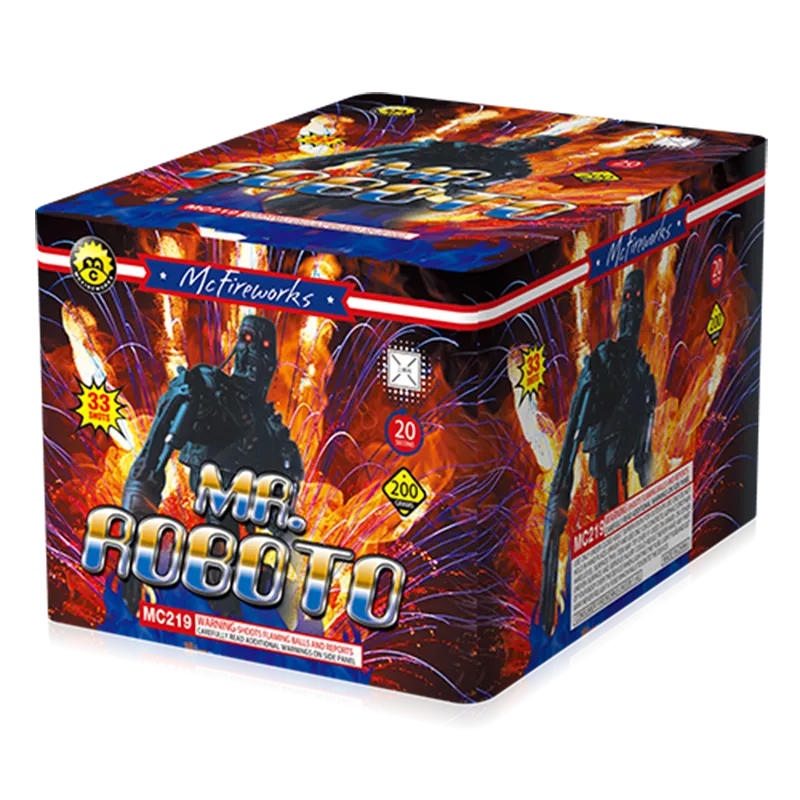 Mr. Roboto 33 lövés 200 g torta MC219