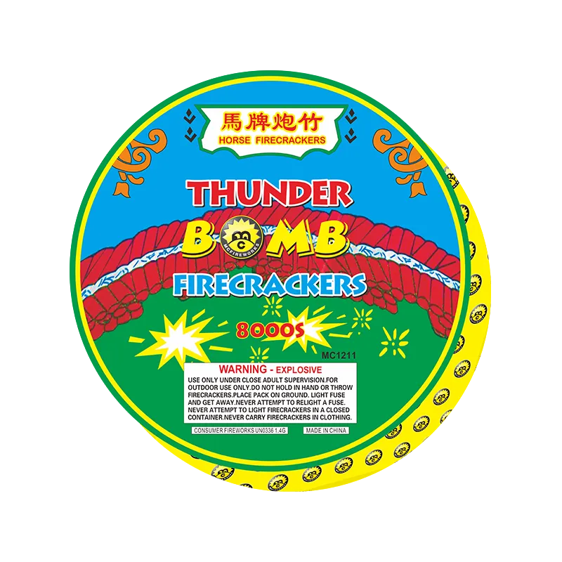 8000 -es Thunder bomba petárdák MC1211