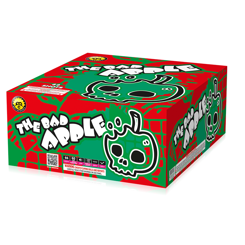 A BAD Apple 66SHOTS 500G CAKE MC508