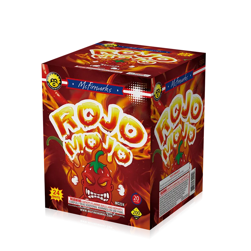 Rojo mojo 24 lövés 200 g torta mc224