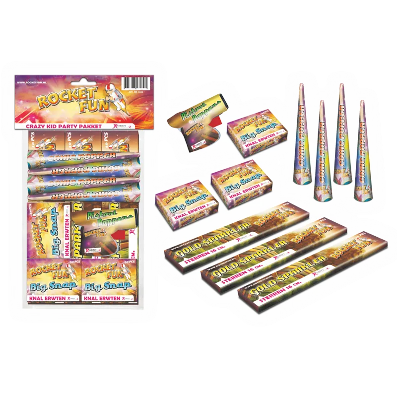 Crazy Kid Party Pack választás F1 MC1505
